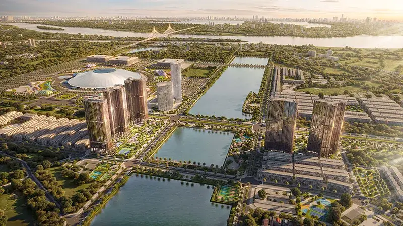 Phối cảnh Imperia Signature Cổ Loa trong đại đô thị Vinhomes Global Gate Đông Anh